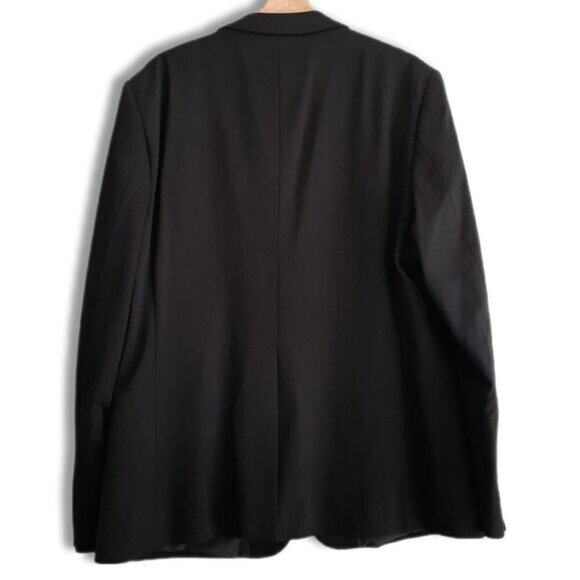 X SUIT Comfort Stretch Blazer Jacket Black Men's Sz 48 - Picture 9 of 15